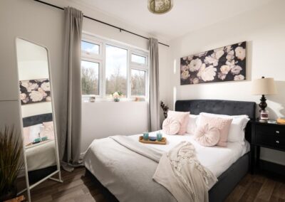 Dreamwood, a luxury, dog-friendly holiday chalet with a hot tub, sleeps two | Downwood Holidays, Dorset