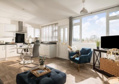 Dreamwood, a luxury, dog-friendly holiday chalet with a hot tub, sleeps two | Downwood Holidays, Dorset