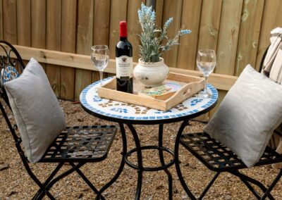 Stargaze, a luxury chalet with a hot tub, sleeps two | Downwood Holidays, Dorset