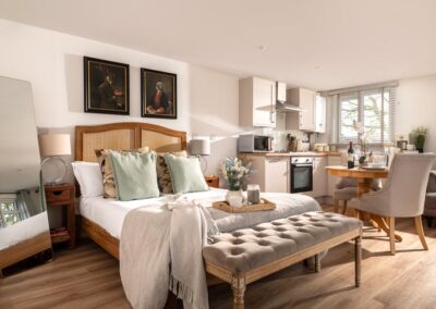 Meadow Cottage is a luxury, dog-friendly holiday chalet with a hot tub, sleeps two | Downwood Holidays, Dorset