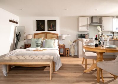 Meadow Cottage is a luxury, dog-friendly holiday chalet with a hot tub, sleeps two | Downwood Holidays, Dorset